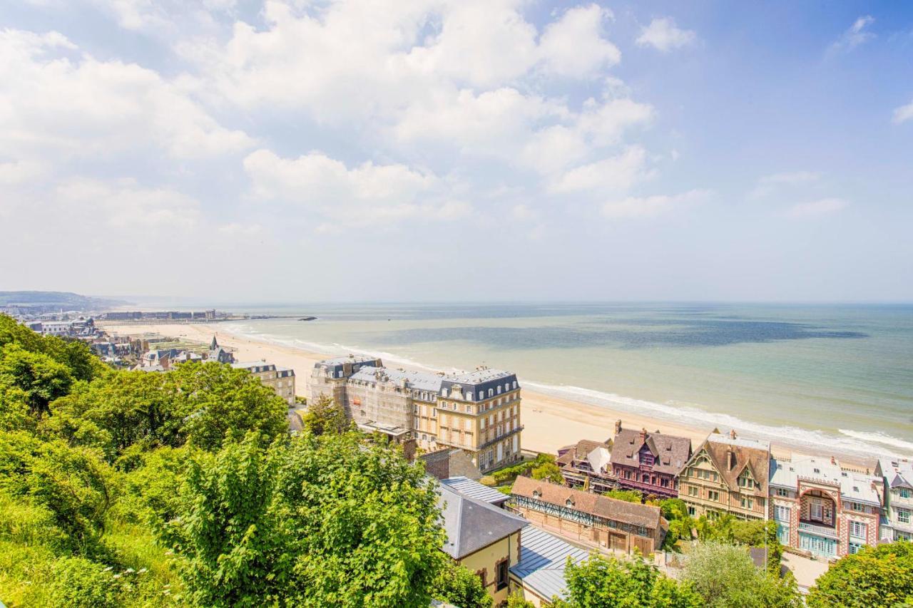 Les Tamaris - Studio With Sea View - Trouville-sur-mer Exteriör bild
